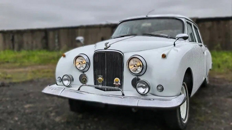 В России продают уникальную «Волгу» ГАЗ-21, которая выглядит как классический Jaguar Mk IX — по цене новой Lada Vesta